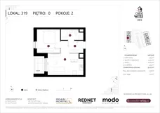 2 pokoje, mieszkanie 35,00 m², parter, oferta nr K319, Osiedle Witaj etap III, Poznań, Naramowice, ul. Bielicowa
