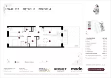 4 pokoje, mieszkanie 69,06 m², parter, oferta nr K317, Osiedle Witaj etap III, Poznań, Naramowice, ul. Bielicowa
