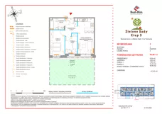 3 pokoje, mieszkanie 49,70 m², piętro 1, oferta nr 19, Zielone Sady III 2B, Tarczyn, ul. Zielone Sady 11