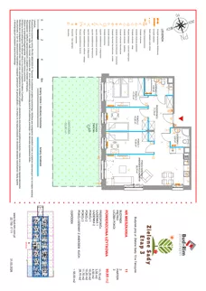 3 pokoje, mieszkanie 80,65 m², parter, oferta nr 11, Zielone Sady III 2B, Tarczyn, ul. Zielone Sady 11