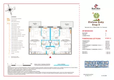 4 pokoje, mieszkanie 67,65 m², piętro 3, oferta nr 50, Zielone Sady III 2B, Tarczyn, ul. Zielone Sady 11