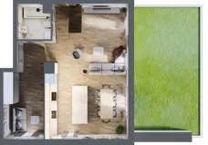 4 pokoje, mieszkanie 111,43 m², parter, oferta nr B4.00.10, Południe Vita etap IV, Gdańsk, Orunia Górna-Gdańsk Południe, ul. Kazimierza Wielkiego 