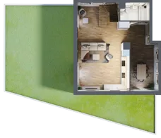 4 pokoje, mieszkanie 113,12 m², parter, oferta nr B6.00.11, Południe Vita etap IV, Gdańsk, Orunia Górna-Gdańsk Południe, ul. Kazimierza Wielkiego 
