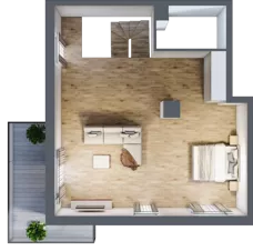 4 pokoje, mieszkanie 113,12 m², parter, oferta nr B6.00.11, Południe Vita etap IV, Gdańsk, Orunia Górna-Gdańsk Południe, ul. Kazimierza Wielkiego 