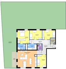4 pokoje, mieszkanie 121,90 m², parter, oferta nr 002/10, Aleje Praskie X, Warszawa, Praga Południe, Kamionek, ul. Drwęcka