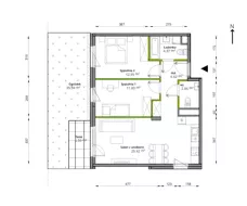 3 pokoje, mieszkanie 64,02 m², parter, oferta nr 098/7, Aleje Praskie VII, Warszawa, Praga Południe, Kamionek, ul. Podskarbińska/ Iławska