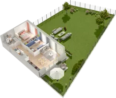 3 pokoje, mieszkanie 57,64 m², piętro 2, oferta nr WW/B4/31, Welocity Wiczlino, Gdynia, Chwarzno-Wiczlino, ul. Jana Kazimierza