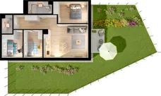 4 pokoje, mieszkanie 73,46 m², piętro 1, oferta nr WW/B5/21, Welocity Wiczlino, Gdynia, Chwarzno-Wiczlino, ul. Jana Kazimierza