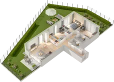 4 pokoje, mieszkanie 73,46 m², parter, oferta nr WW/B5/9, Welocity Wiczlino, Gdynia, Chwarzno-Wiczlino, ul. Jana Kazimierza