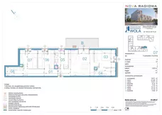 4 pokoje, mieszkanie 81,66 m², piętro 1, oferta nr A07, NOVA RADIOWA, Warszawa, Bemowo, Bemowo-Lotnisko, ul. Wrocławska róg Radiowej