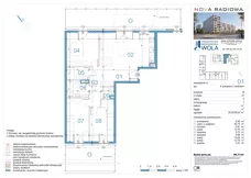 4 pokoje, mieszkanie 90,71 m², piętro 1, oferta nr B06, NOVA RADIOWA, Warszawa, Bemowo, Bemowo-Lotnisko, ul. Wrocławska róg Radiowej
