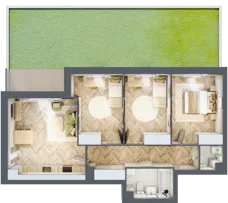 4 pokoje, mieszkanie 70,70 m², piętro 1, oferta nr R9.6, SIEDLCE, Rytla, Siedlce, ul. Aleksandra Rytla