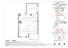 2 pokoje, mieszkanie 44,59 m², parter, oferta nr 64, Osiedle Poetów, Radzymin, ul. Słowackiego