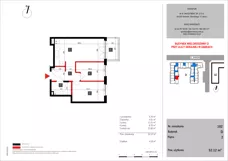 3 pokoje, mieszkanie 52,12 m², piętro 2, oferta nr 102, SKRAJNA 9, Ząbki, ul. Skrajna 9