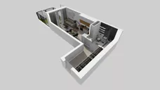1 pokój, mieszkanie 32,65 m², parter, oferta nr A/55, Apartamenty nad Oławką, Wrocław, Przedmieście Oławskie, Krzyki, ul. Krakowska 98