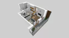 1 pokój, mieszkanie 30,00 m², piętro 7, oferta nr F/39, Apartamenty Literacka bud. E i F, Warszawa, Bielany, Piaski, ul. Literacka