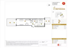 2 pokoje, apartament inwestycyjny 38,95 m², parter, oferta nr D/20, Beethovena - apartamenty inwestycyjne, Warszawa, Mokotów, Sielce, ul. Ludwiga van Beethovena