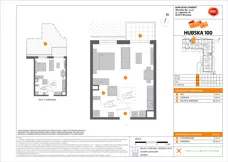 1 pokój, mieszkanie 36,23 m², parter, oferta nr B/1, Hubska 100, Wrocław, Huby, Krzyki, ul. Paczkowska