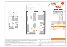1 pokój, mieszkanie 35,56 m², parter, oferta nr B/2, Hubska 100, Wrocław, Huby, Krzyki, ul. Paczkowska