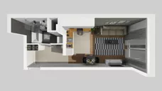 1 pokój, mieszkanie 30,12 m², piętro 2, oferta nr B/64, Hubska 100, Wrocław, Huby, Krzyki, ul. Paczkowska