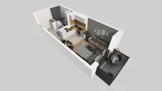 1 pokój, mieszkanie 30,12 m², piętro 2, oferta nr B/64, Hubska 100, Wrocław, Huby, Krzyki, ul. Paczkowska