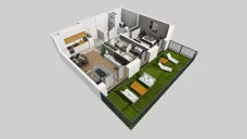 2 pokoje, mieszkanie 48,26 m², parter, oferta nr E/6, Osiedle Górka Narodowa, Kraków, Prądnik Biały, Górka Narodowa, ul. Andrzeja Zauchy