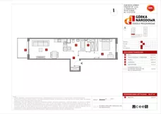 2 pokoje, mieszkanie 55,57 m², piętro 1, oferta nr F/27, Osiedle Górka Narodowa, Kraków, Prądnik Biały, Górka Narodowa, ul. Andrzeja Zauchy