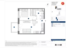 2 pokoje, mieszkanie 35,58 m², piętro 1, oferta nr D/10, Przystanek Prądnik, Kraków, Prądnik Biały, Górka Narodowa, ul. ks. Józefa Meiera 70