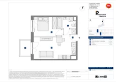 2 pokoje, mieszkanie 35,58 m², piętro 2, oferta nr D/19, Przystanek Prądnik, Kraków, Prądnik Biały, Górka Narodowa, ul. ks. Józefa Meiera 70