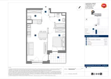 2 pokoje, mieszkanie 41,16 m², piętro 2, oferta nr D/99, Przystanek Prądnik, Kraków, Prądnik Biały, Górka Narodowa, ul. ks. Józefa Meiera 70