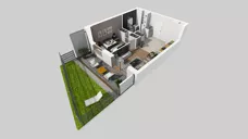2 pokoje, mieszkanie 37,99 m², piętro 1, oferta nr E/3, Apartamenty Literacka bud. E i F, Warszawa, Bielany, Piaski, ul. Literacka