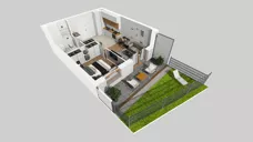 2 pokoje, mieszkanie 37,99 m², piętro 1, oferta nr E/3, Apartamenty Literacka bud. E i F, Warszawa, Bielany, Piaski, ul. Literacka