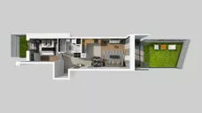 2 pokoje, mieszkanie 44,01 m², parter, oferta nr E/147, Apartamenty Literacka bud. E i F, Warszawa, Bielany, Piaski, ul. Literacka