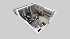 2 pokoje, mieszkanie 37,29 m², piętro 2, oferta nr E/87, Apartamenty Literacka bud. E i F, Warszawa, Bielany, Piaski, ul. Literacka