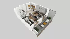 2 pokoje, mieszkanie 39,23 m², piętro 1, oferta nr E/181, Apartamenty Literacka bud. E i F, Warszawa, Bielany, Piaski, ul. Literacka