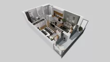2 pokoje, mieszkanie 39,62 m², piętro 1, oferta nr E/54, 29. Aleja, Kraków, Stare Miasto, Warszawskie, ul. Prandoty 10c / al. 29 Listopada
