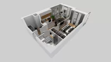 2 pokoje, mieszkanie 39,62 m², piętro 1, oferta nr E/54, 29. Aleja, Kraków, Stare Miasto, Warszawskie, ul. Prandoty 10c / al. 29 Listopada