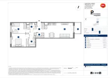 3 pokoje, mieszkanie 70,18 m², piętro 5, oferta nr D/41, Przystanek Prądnik, Kraków, Prądnik Biały, Górka Narodowa, ul. ks. Józefa Meiera 70