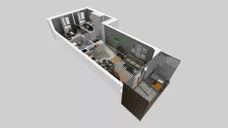 3 pokoje, mieszkanie 55,00 m², piętro 1, oferta nr E/182, Apartamenty Literacka bud. E i F, Warszawa, Bielany, Piaski, ul. Literacka