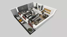 3 pokoje, mieszkanie 53,52 m², piętro 2, oferta nr A/22, Osiedle Międzyleska 3, Wrocław, Tarnogaj, Krzyki, ul. Międzyleska