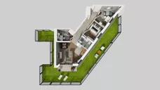 4 pokoje, mieszkanie 61,92 m², parter, oferta nr A/59, Apartamenty nad Oławką, Wrocław, Przedmieście Oławskie, Krzyki, ul. Krakowska 98