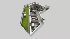 4 pokoje, mieszkanie 61,92 m², parter, oferta nr A/59, Apartamenty nad Oławką, Wrocław, Przedmieście Oławskie, Krzyki, ul. Krakowska 98