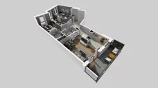 4 pokoje, mieszkanie 90,07 m², piętro 2, oferta nr E/90, Apartamenty Literacka bud. E i F, Warszawa, Bielany, Piaski, ul. Literacka