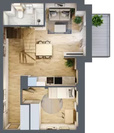 3 pokoje, mieszkanie 63,18 m², piętro 2, oferta nr A/11, Osobowicka 114, Wrocław, Osobowice-Rędzin, Fabryczna, ul. Osobowicka 114