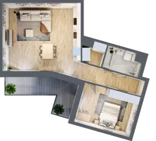 2 pokoje, mieszkanie 57,91 m², piętro 6, oferta nr E/140, 29. Aleja, Kraków, Stare Miasto, Warszawskie, ul. Prandoty 10c / al. 29 Listopada