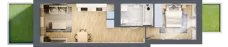 2 pokoje, apartament 38,22 m², parter, oferta nr D/4, Apartamenty Park Matecznego, Kraków, Podgórze, Mateczny, ul. Rydlówka 5