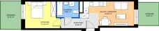 2 pokoje, mieszkanie 38,34 m², parter, oferta nr I/4, Apartamenty Park Matecznego etap 2.2, Kraków, Podgórze, Mateczny, ul. Orawska
