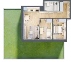 3 pokoje, mieszkanie 49,08 m², parter, oferta nr I/37, Neo Nova Ochota, Warszawa, Włochy, Raków, ul. Łopuszańska 36A