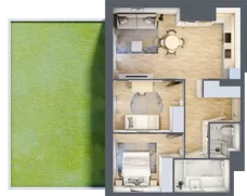 3 pokoje, mieszkanie 64,02 m², parter, oferta nr VI/65, Neo Nova Ochota 6, Warszawa, Włochy, Raków, ul. Opackiego