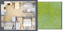 2 pokoje, mieszkanie 33,52 m², parter, oferta nr VI/91, Neo Nova Ochota 6, Warszawa, Włochy, Raków, ul. Opackiego